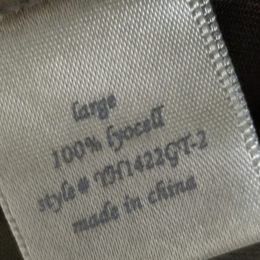 NWOT Olive Top Ruffle Bottom Large - Picture 7 of 8